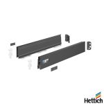 Laterales metálicos ATIRA HETTICH H70 470mm Gris (H9307127)