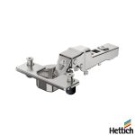 Bisagra Novisys HETTICH cierre suave 110° CURVA Cromada (H9313116)