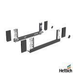 Lateral vidrio AvanTech YOU HETTICH 500mm H187 (H9353300)