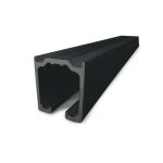 Riel aluminio U-150 6 metros para TAURO NEGRO (D40101000321)