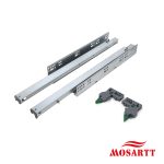 Corredera oculta total soft+push 390mm (M03149390)