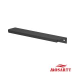 Perfil tirador 1517 aluminio negro 96mm (M7151796BLACK)