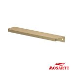 Perfil tirador 1517 aluminio dorado  96mm (M7151796GOLD)
