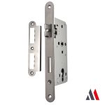 Cerrad. puerta 55x72 INOX C/PESTILLO PARTIDO (2582002SL)